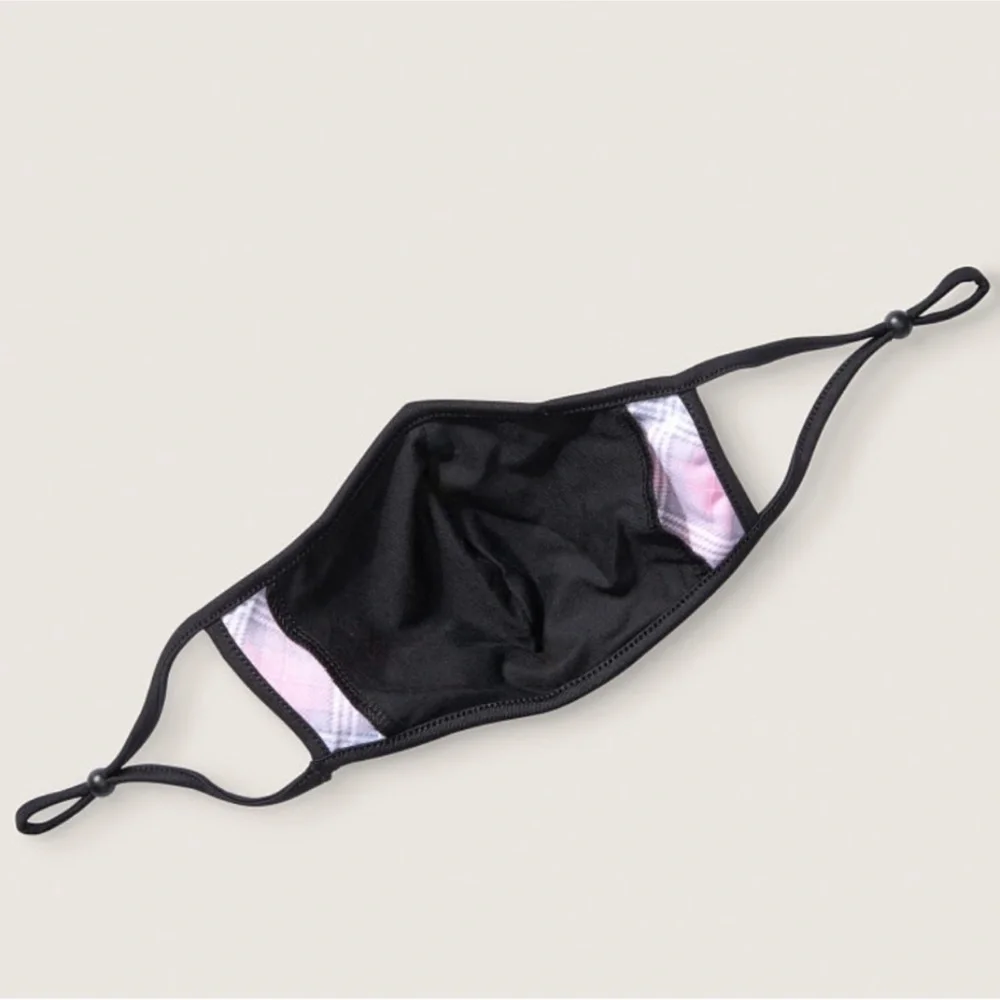 Victoria's Secret Pink Plaid Re-usable Face Mask